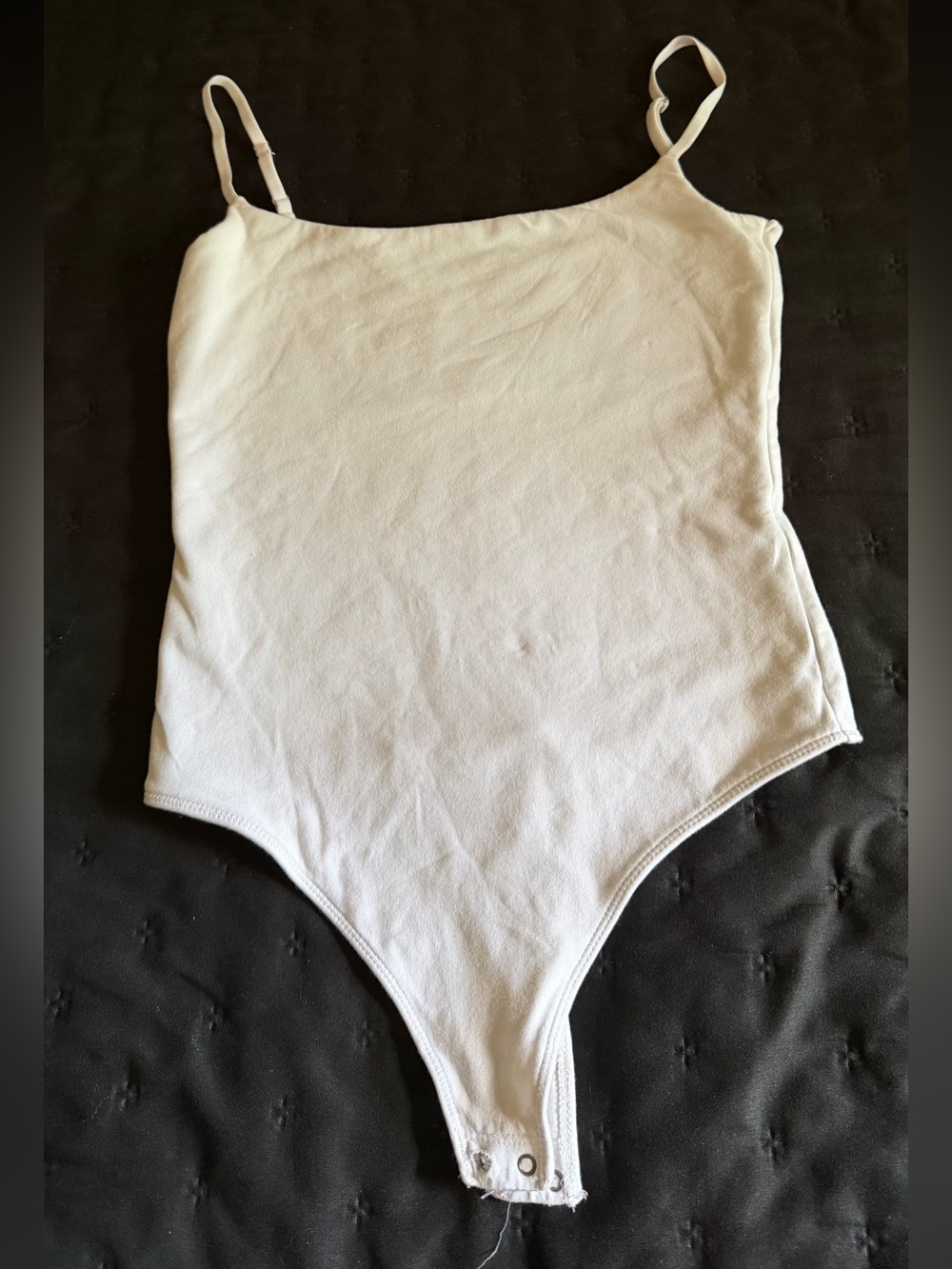 Abercrombie & Fitch White Girls One-Piece Bodysuit with Adjustable Straps